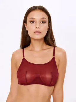 Бюстгальтер жен. Yamila бордовый