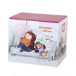 Кружка 420 мл ф.дерби Попугай Кеша в п/уп фарфор арт. HD241137 (285272)
