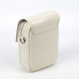 Женская кожаная овальная сумка через плечо 0116-15 - Cidirro фото 3