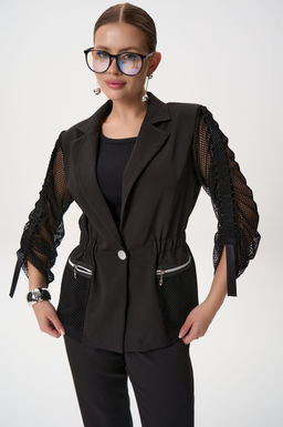 Пиджак Кейти (чёрный) - Эльза фото 19