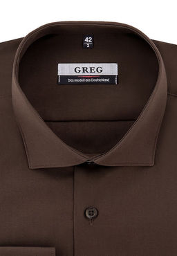 Сорочка мужская длинный рукав GREG 540/119/BR