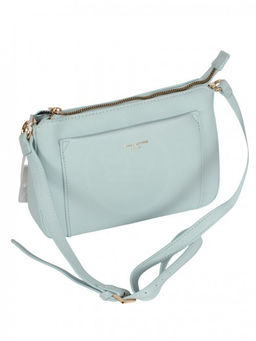 Сумка женская искусственная кожа DJ-СМ 7336-STARLIGHT BLUE, 1отд, плечевой ремень, голубой SALE 263896 - Adelia фото 5