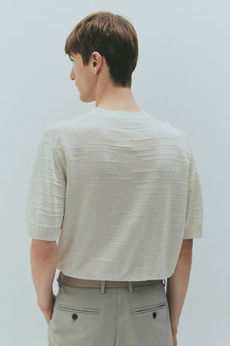 Camiseta en punto fino Regular Fit - H&m фото 5