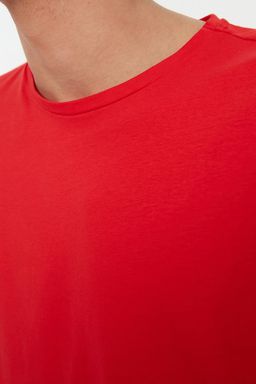 TRENDYOL MAN Siyah Oversize/Genis Kesim Basic %100 Pamuklu T-Shirt TMNSS22TS0318 - Trendyolmilla фото 5