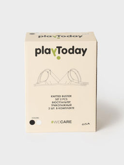 Набор бюстгальтеров PlayToday для девочки 2 шт хлопок с эластаном  фото 3