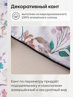 Комплект постельного белья Сатин Премиум на резинке CPAR007 140*200*30;180*200*30;160*200*30 Евро 4 Наволочки