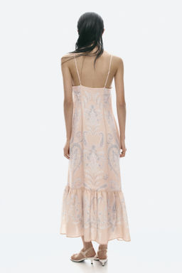 Vestido de tirantes con volante - H&m фото 3