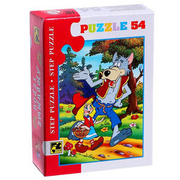 Цена за 20 шт. Пазлы «Мультики», 54 элемента МИКС