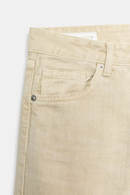 JEANS TRF WIDE LEG TIRO BAJO / Marr?n claro - Zara фото 8