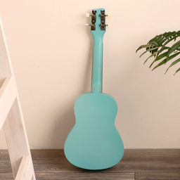 Сувенирный музыкальный инструмент гитара-укулеле «Любовь», 55×20×6 см