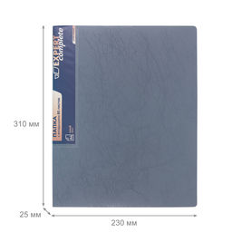 Expert Complete Premier Папка с вкладышами 80 л. A4 700 мкм 25 мм волокно 4 шт. серый new EC211930015