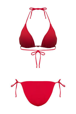 TRENDYOLMILLA Siyah Ucgen Aksesuarl? Regular Bikini Tak?m? TBESS25BT00055  фото 25