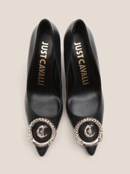 Женские туфли JUST CAVALLI JASMINE Артикул 4452230, черный  фото 4