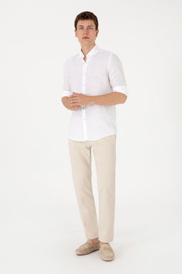 Erkek Beyaz Uzun Kollu G_mlek Sepette S_rpriz _ndirim - U.s. polo assn фото 4