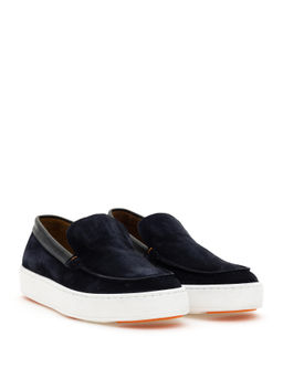 Lacivert Loafer Ayakkab_