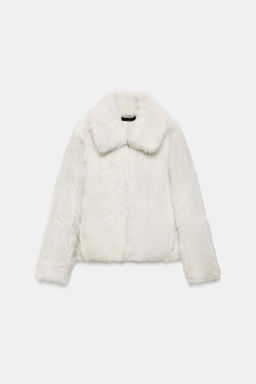 ZW COLLECTION NATURAL SHEEPSKIN COAT - Zara фото 21