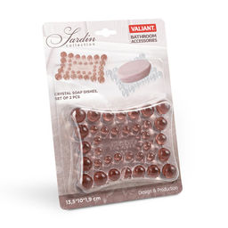 Набор мыльниц настольных, 2 шт., 13,5*10*1,9 см Valiant  фото 23