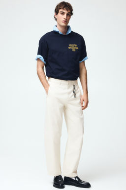 Chinos barrel Relaxed Fit - H&m фото 3