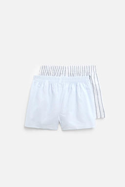PACK OF 2 CONTRAST POPLIN BOXERS - Zara фото 2