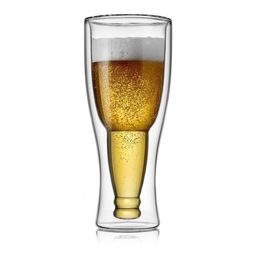 Бокал пивной Walmer Beer с двойными стенками, 0.39 л, цвет прозрачный