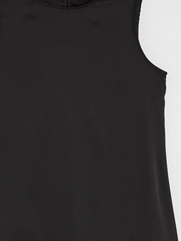 Bisiklet Yaka Dantel Detayl? Bluz