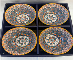 Салатник 6 штук 11,5х6 см / WY-15 /уп 20/ цветная коробка