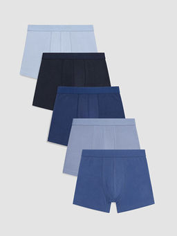 Pamuklu Esnek Erkek Boxer 5li Paket