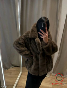 Шуба из искусственного меха