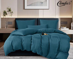 КПБ Candies Страйп сатин (узкая полоска) CANSSY009 Евро