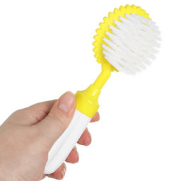 Расчёска детская, щётка для волос в наборе с погремушкой «Львёнок»