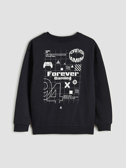 Playstation Bask?l? Erkek ?ocuk Sweatshirt