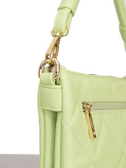 LACCOMA сумка Луиза-Ф826-мятный эко кожа хлопок