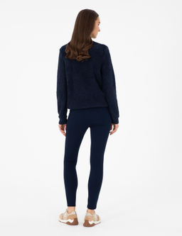 Lacivert Slim Fit Tayt