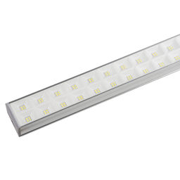ULO-FL120C-100W/4000K/K SILVER LINKABLE Светильник светодиодный накладной, соединяемый. Белый свет (4000K). Корпус серебристый. Угол 120 градусов. ТМ Uniel
