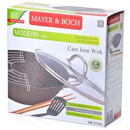 27546 Казан 5пр 3,2л мрам/крошка MB (х4) - Mayer&boch фото 3