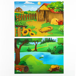 Настольная магнитная игра для малышей Животные, 28 х 20 см - Школа талантов фото 8