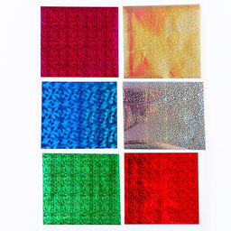 Цена за 2 шт. Аппликация фольгой на новый год «Дедушка Мороз», набор для творчества