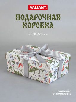 VAL RH-W-BC-GB-L Подарочная коробка 25*16,5*9 см., 1шт., white, RUSSIAN HISTORY, шт