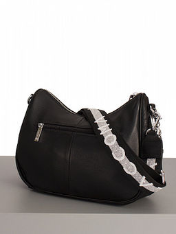 LACCOMA сумка Y1669-черный натуральная кожа хлопок