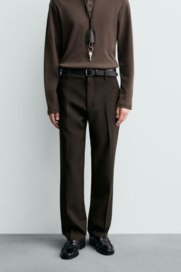 100% WOOL ORIGINS CHINO TROUSERS - Zara фото 2