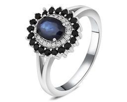 Кольцо, сапфир корунд , шпинель нат., NKD-2207