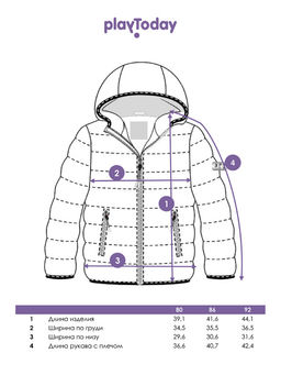 PlayToday / Куртка демисезонная для мальчика
