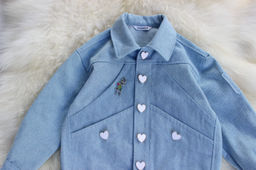 Джинсовка Красотка ЦВЕТ: ЛЕНТЫ