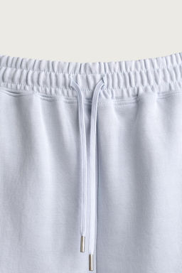 BERMUDA JOGGER RELAXED FIT INTERLOCK / Celeste - Zara фото 12