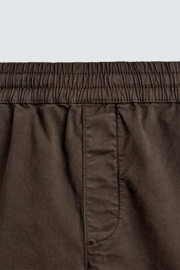 BERMUDA TWILL RELAXED FIT / Marr?n