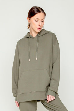 ЕВТ 3119/24/оливковый серый джемпер жен