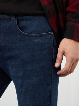 Утепленные мужские джинсы прямого кроя с начесом - Mossmore фото 7