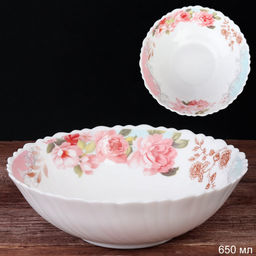 Салатник 7" Опал Очарование, стеклокерамика арт, HW-70XN, TW-70XN 6801 (621232, 653676, 689811)