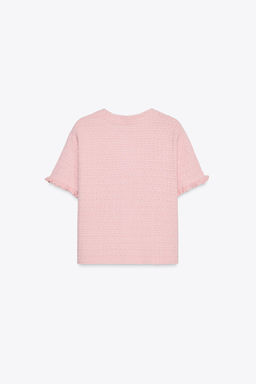 RUFFLED KNIT CARDIGAN - Zara фото 16