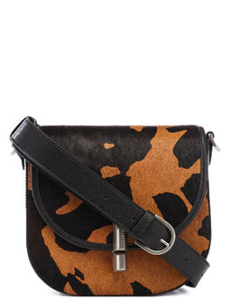 Сумка ELEGANZZA Z9266-8677 black/camel  фото 6